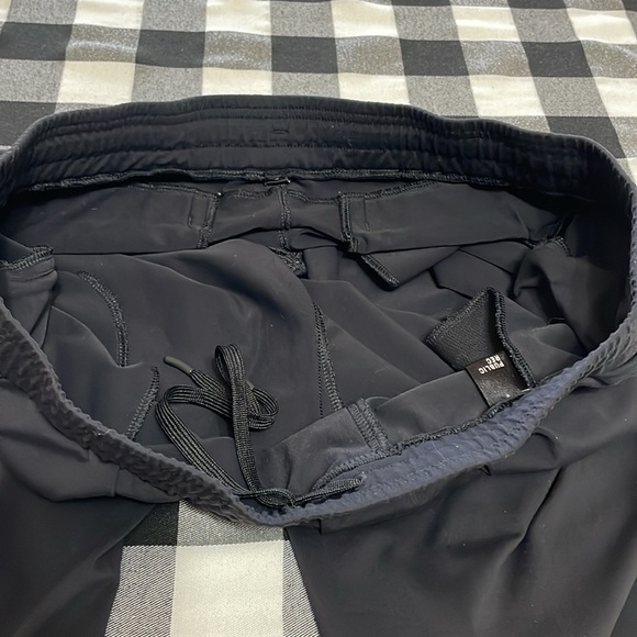 Public Rec Daymaker Pants Sweatpants 42 x 30 Zip Pockets Pull On Black Stretch - Picture 7 of 16